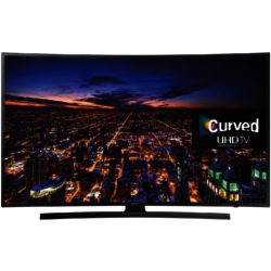 Samsung UE40JU6500 Black 40inch 4K Ultra HD TV  Curved  Smart  LED  Freeview HD  4x HDMI and 3x USB Ports